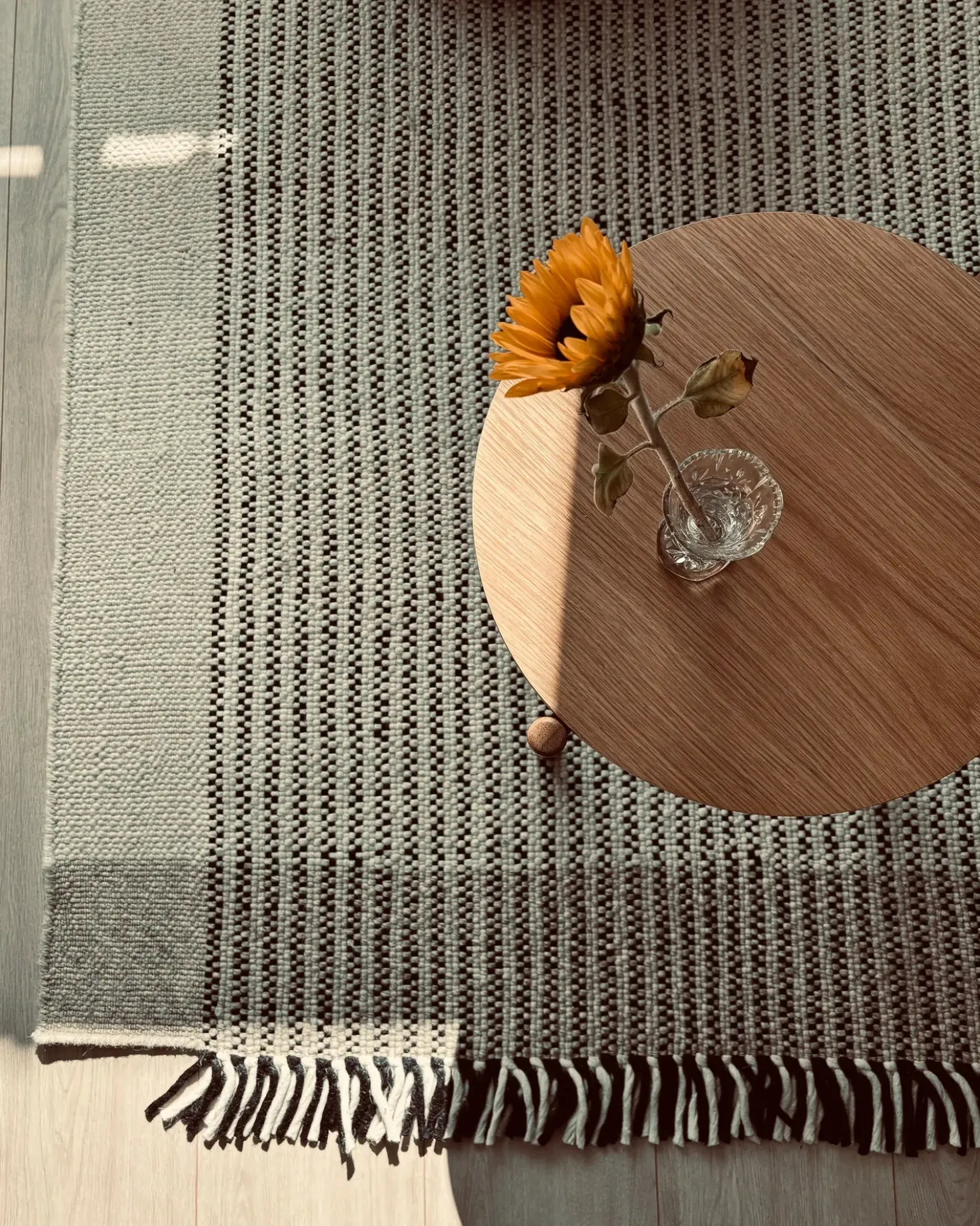Tappeto DIVARLI Beige 160 x 230 cm Lana