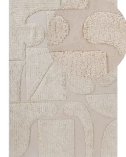 Tappeto DIYADIN Beige 160 x 230 cm Cotone
