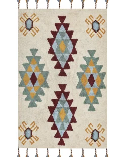 Tappeto DUZCE Beige 160 x 230 cm Cotone
