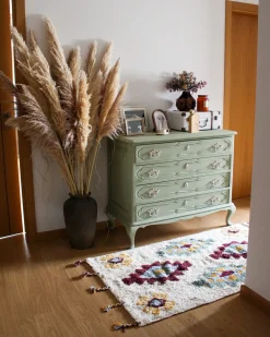Tappeto DUZCE Beige 160 x 230 cm Cotone
