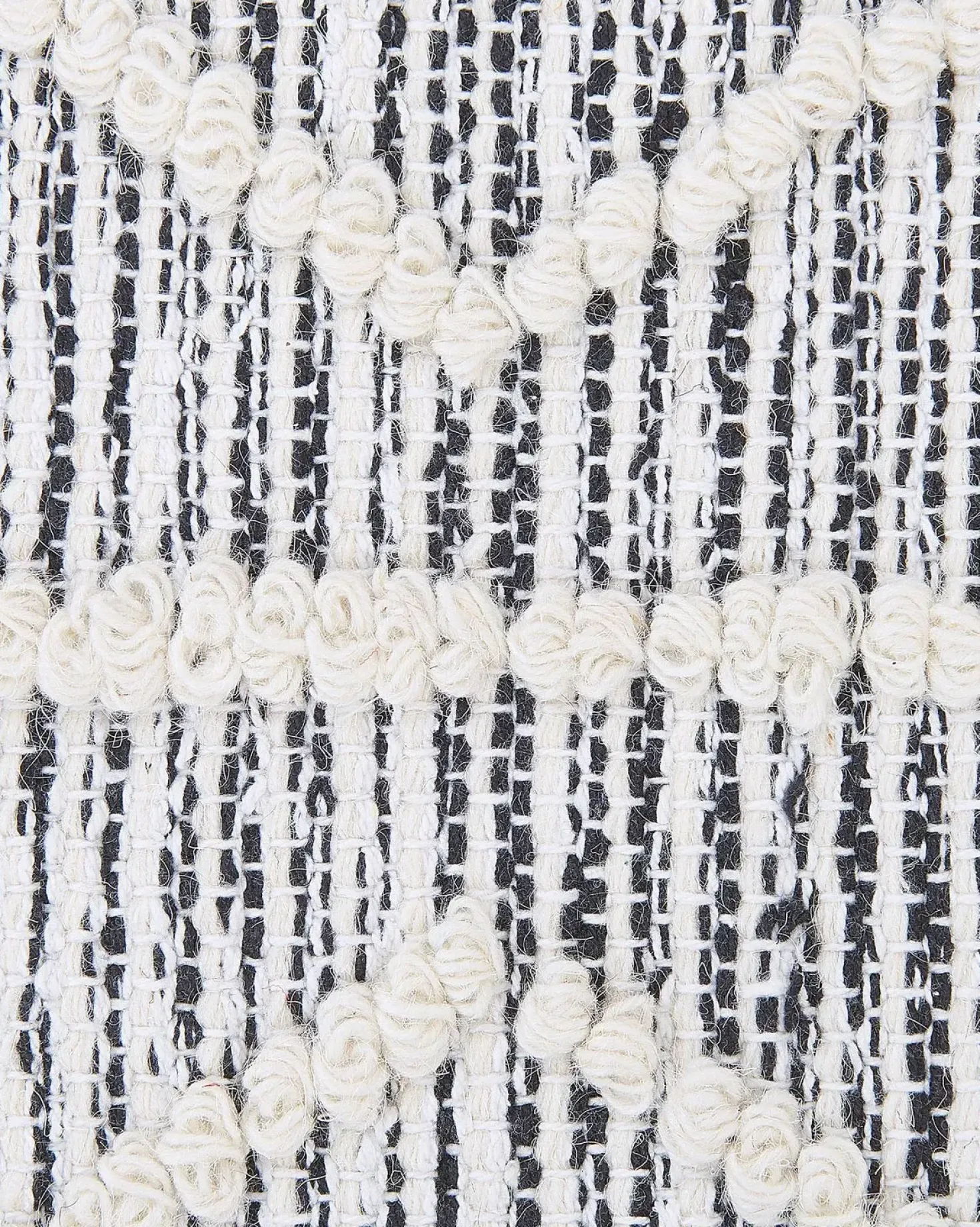 Tappeto EDREMIT Grigio 140 x 200 cm Cotone
