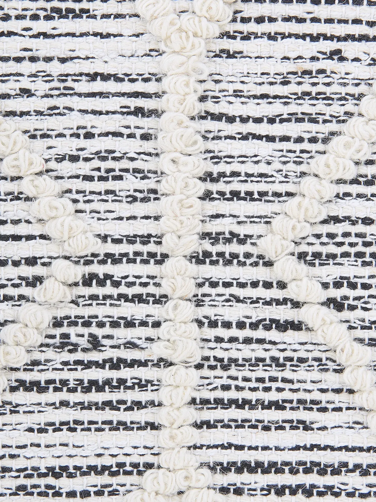 Tappeto EDREMIT Grigio 80 x 150 cm Lana
