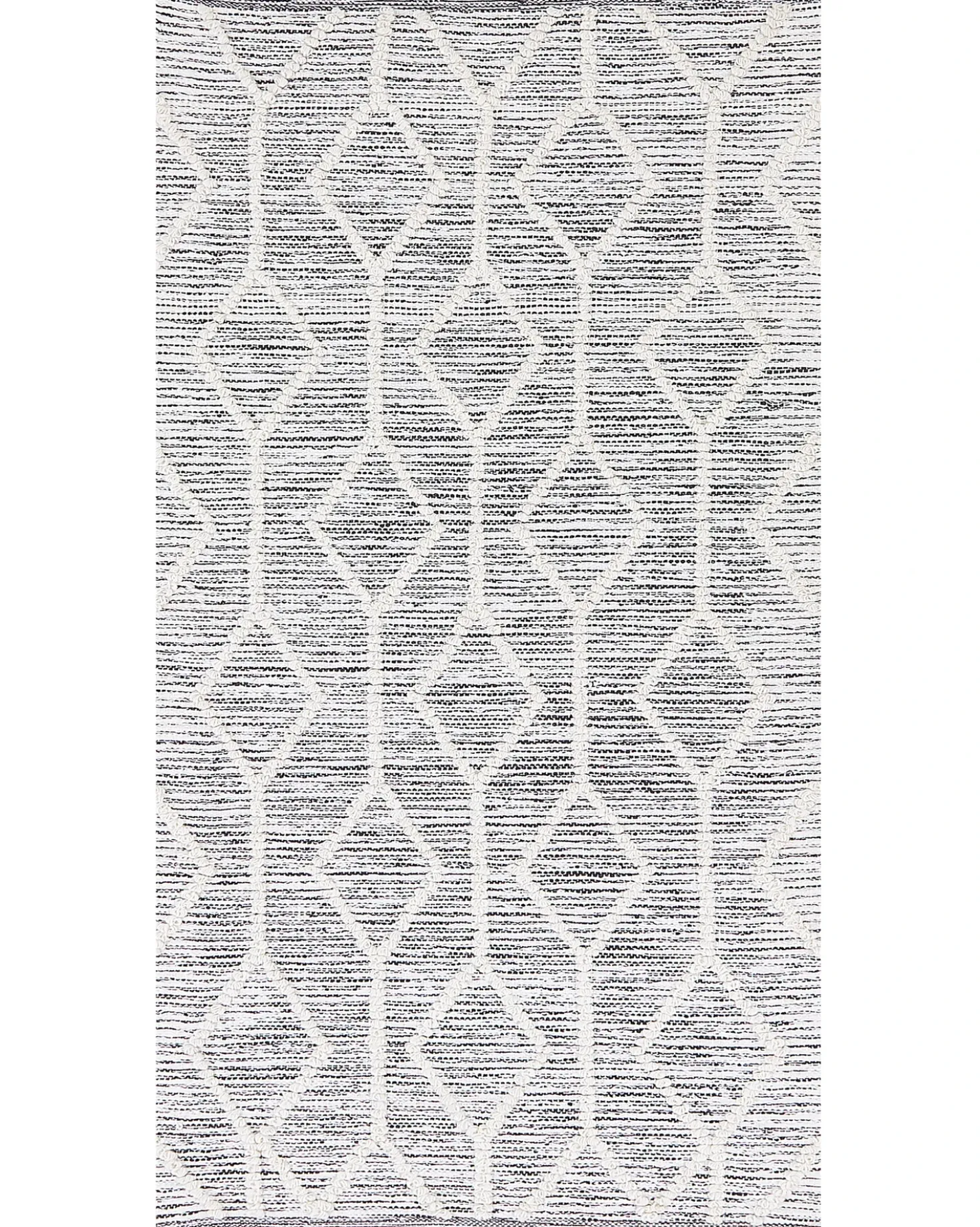 Tappeto EDREMIT Grigio 80 x 150 cm Lana
