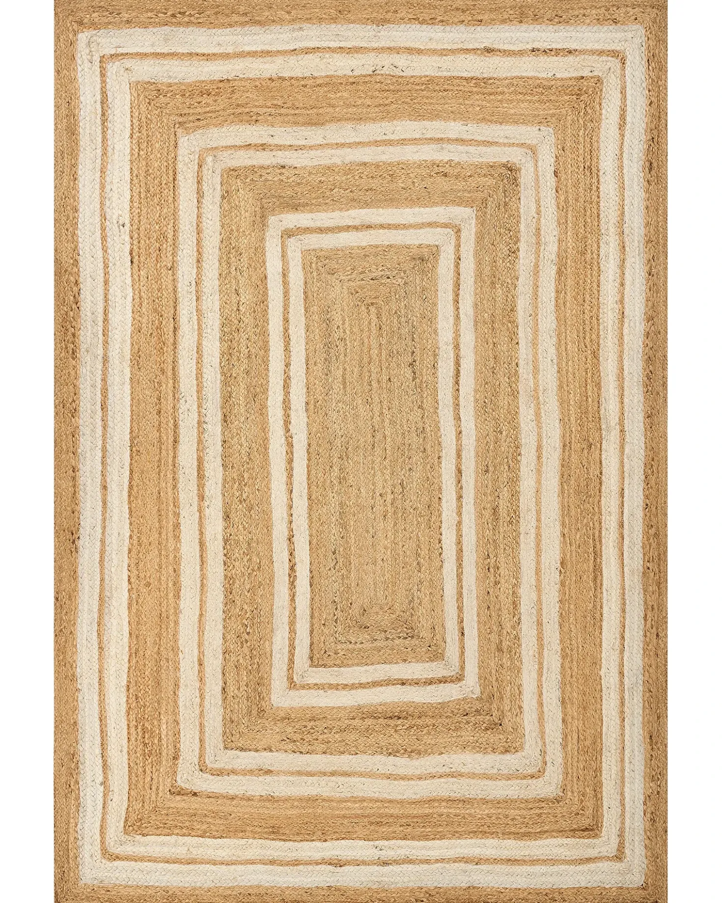 Tappeto ELMALI Beige 200 x 300 cm Iuta