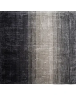 Tappeto ERCIS Nero 200 x 200 cm Viscosa
