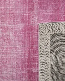 Tappeto ERCIS Rosa 140 x 200 cm Viscosa