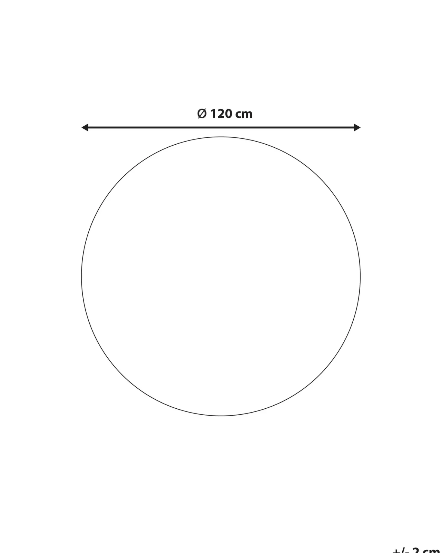 Tappeto EREGLI Blu ø 140 cm