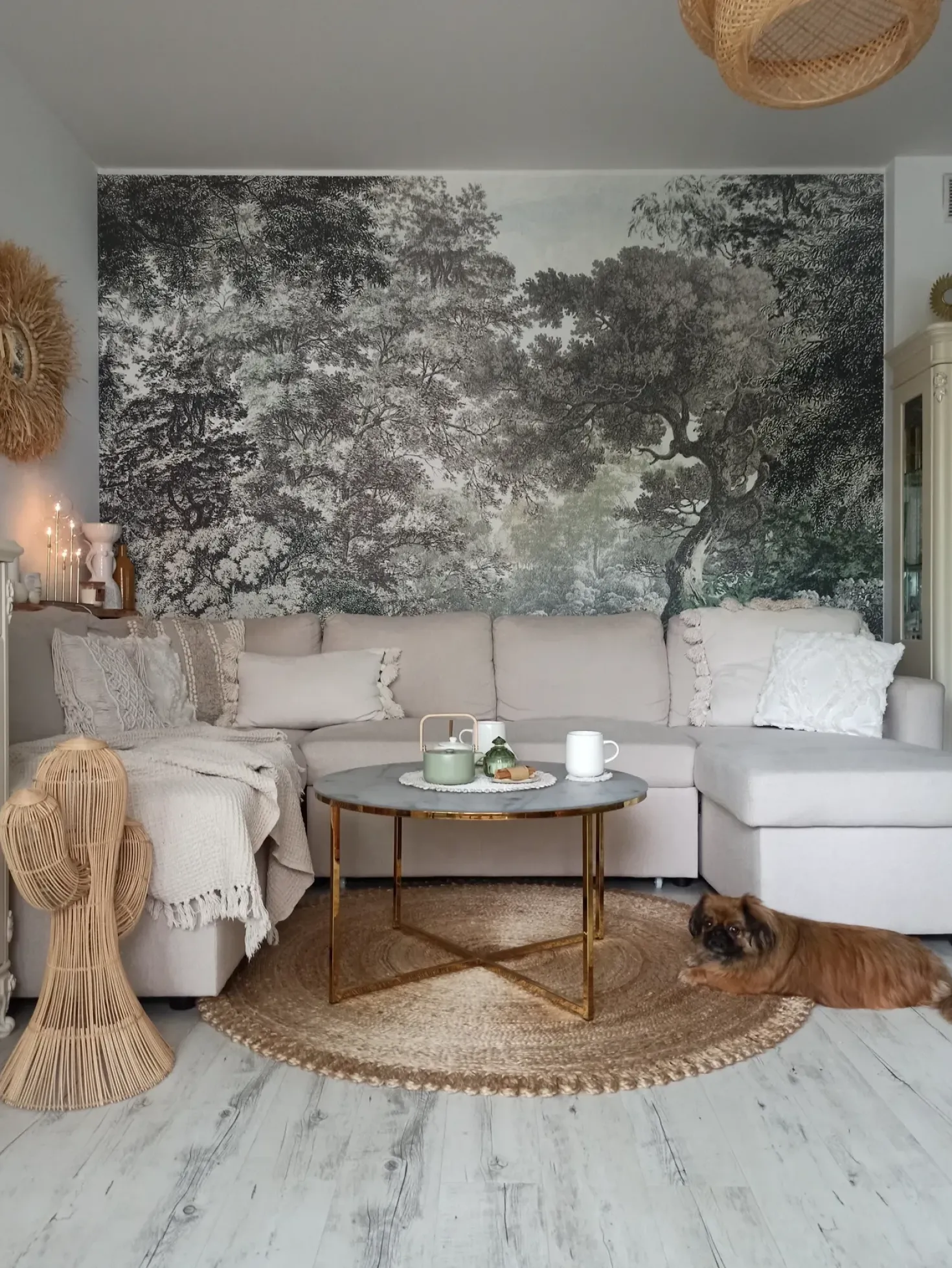 Tappeto ERENCE Beige ø 140 cm