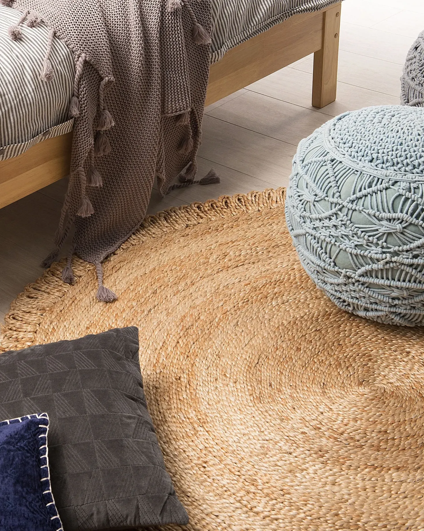 Tappeto ERENCE Beige ø 140 cm