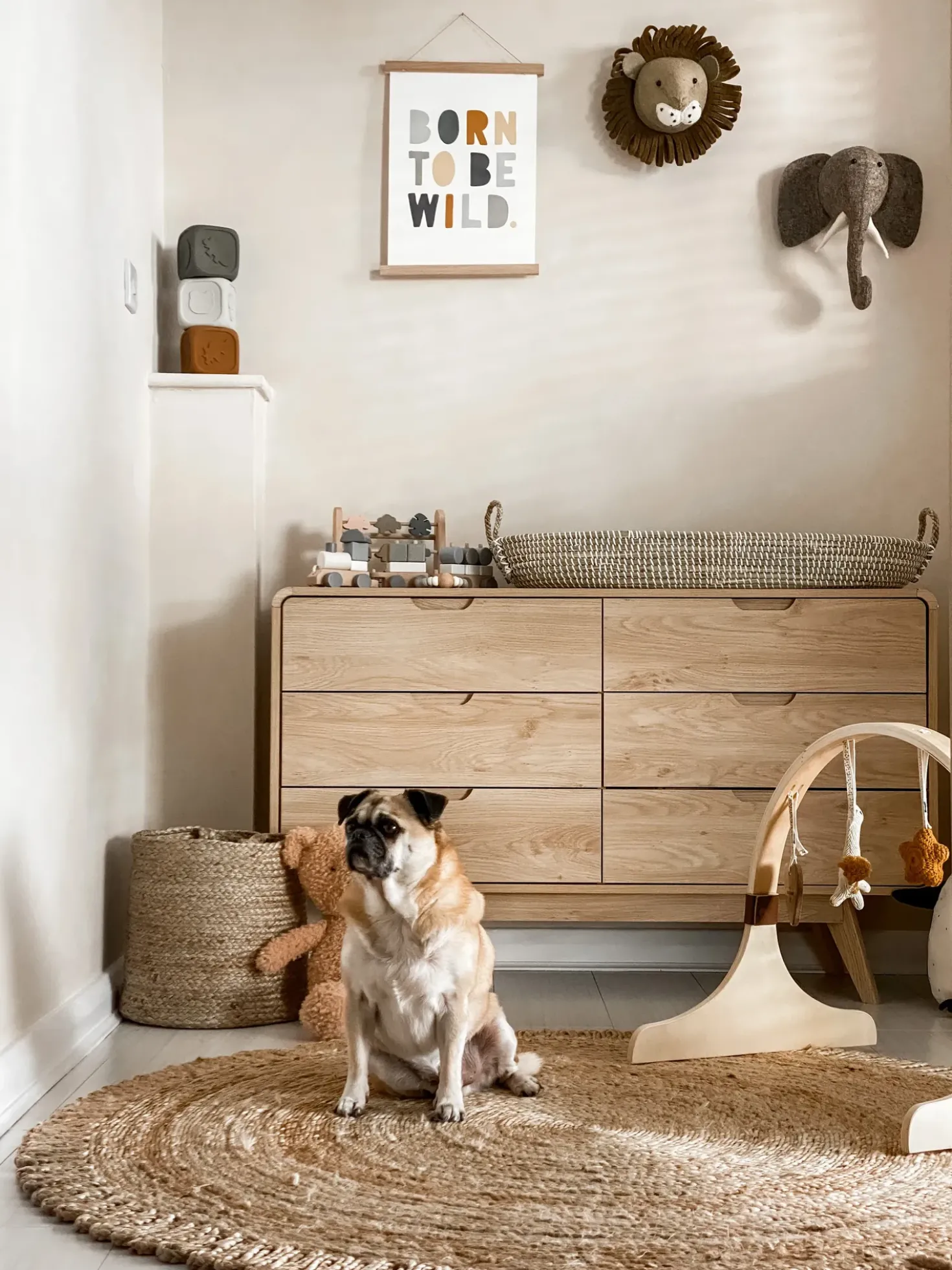 Tappeto ERENCE Beige ø 140 cm