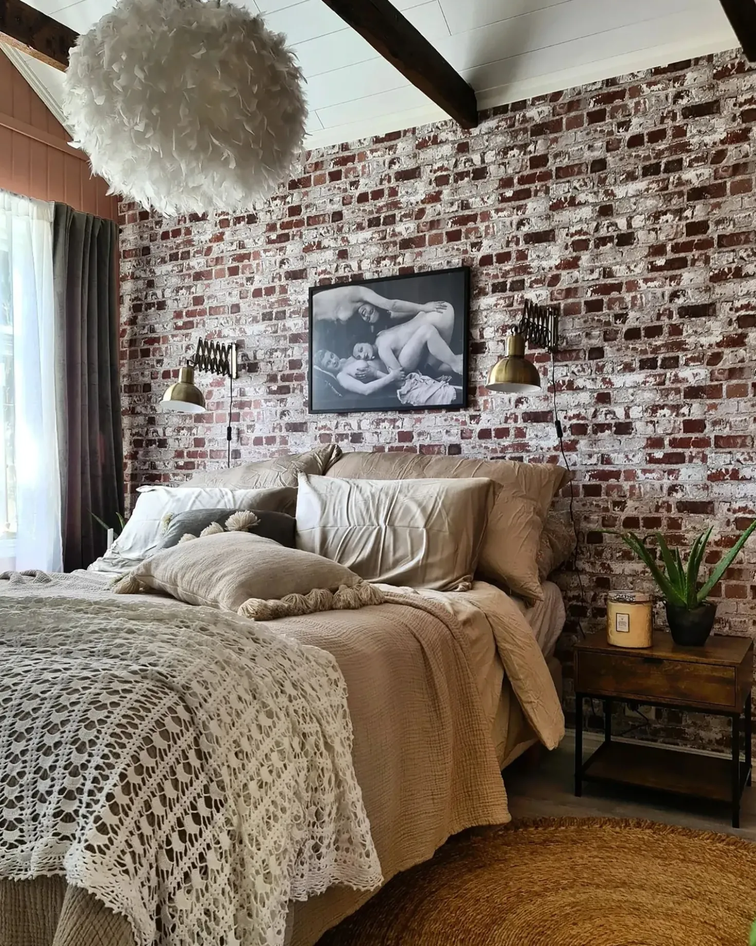 Tappeto ERENCE Beige ø 140 cm
