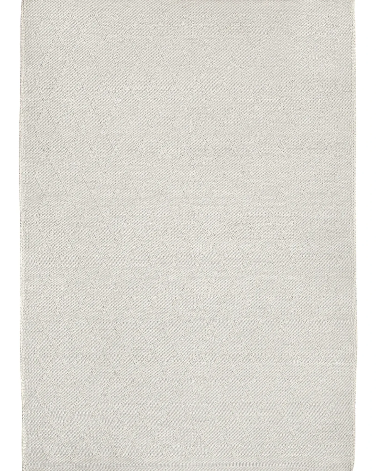 Tappeto ERZIN Bianco sporco 160 x 230 cm