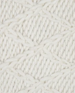Tappeto ERZIN Bianco sporco 160 x 230 cm