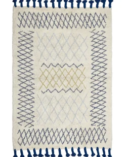 Tappeto ERZINCAN Beige 160 x 230 cm Cotone