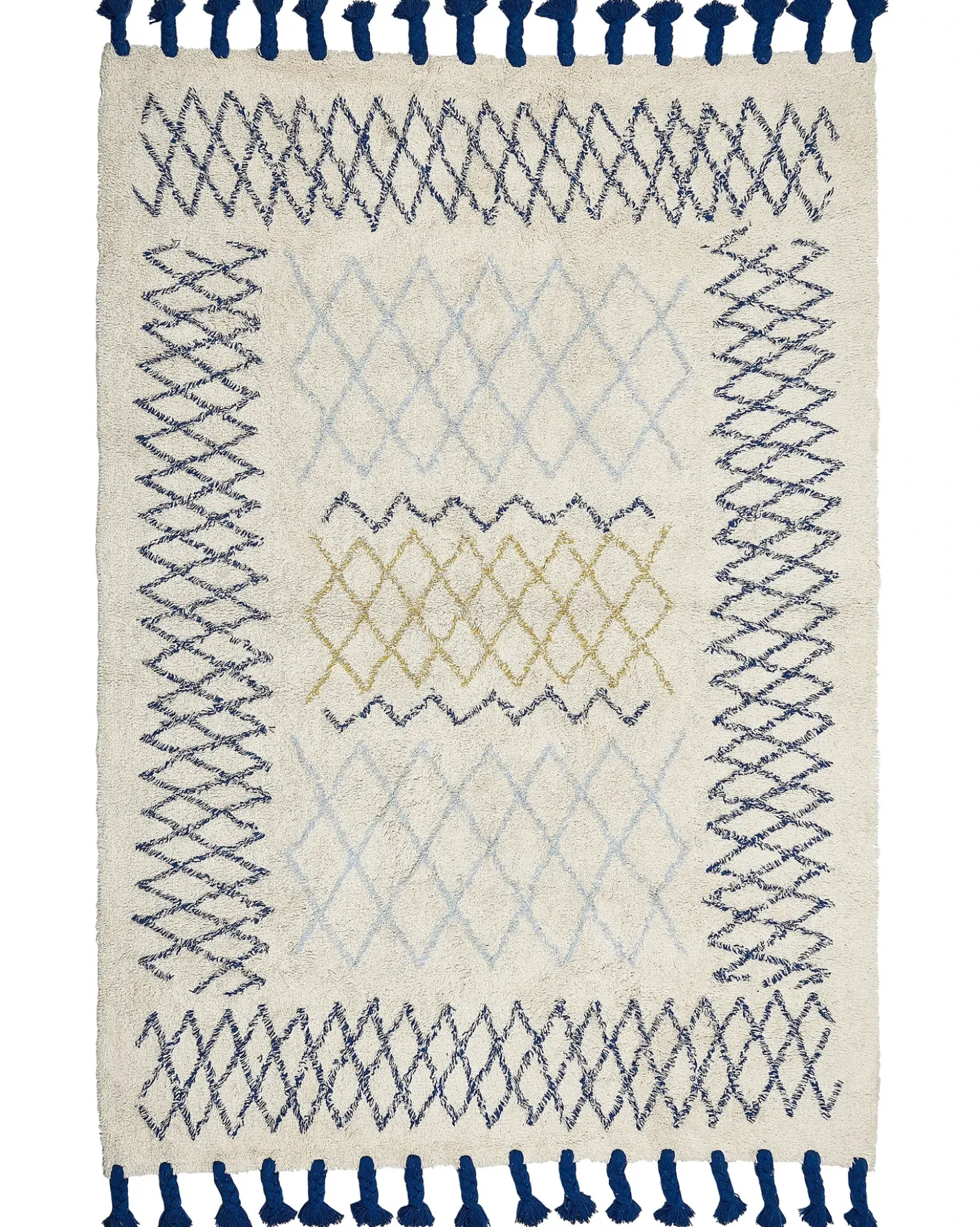 Tappeto ERZINCAN Beige 160 x 230 cm Cotone