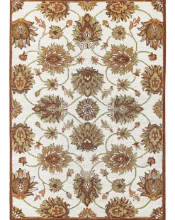 Tappeto EZINE Beige 160 x 230 cm Lana
