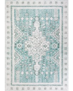 Tappeto FULLA Verde menta 160 x 230 cm Cotone