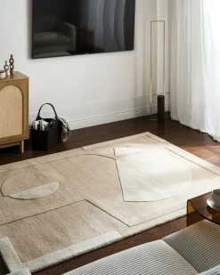 Tappeto GAYA Beige 200 x 300 cm Lana