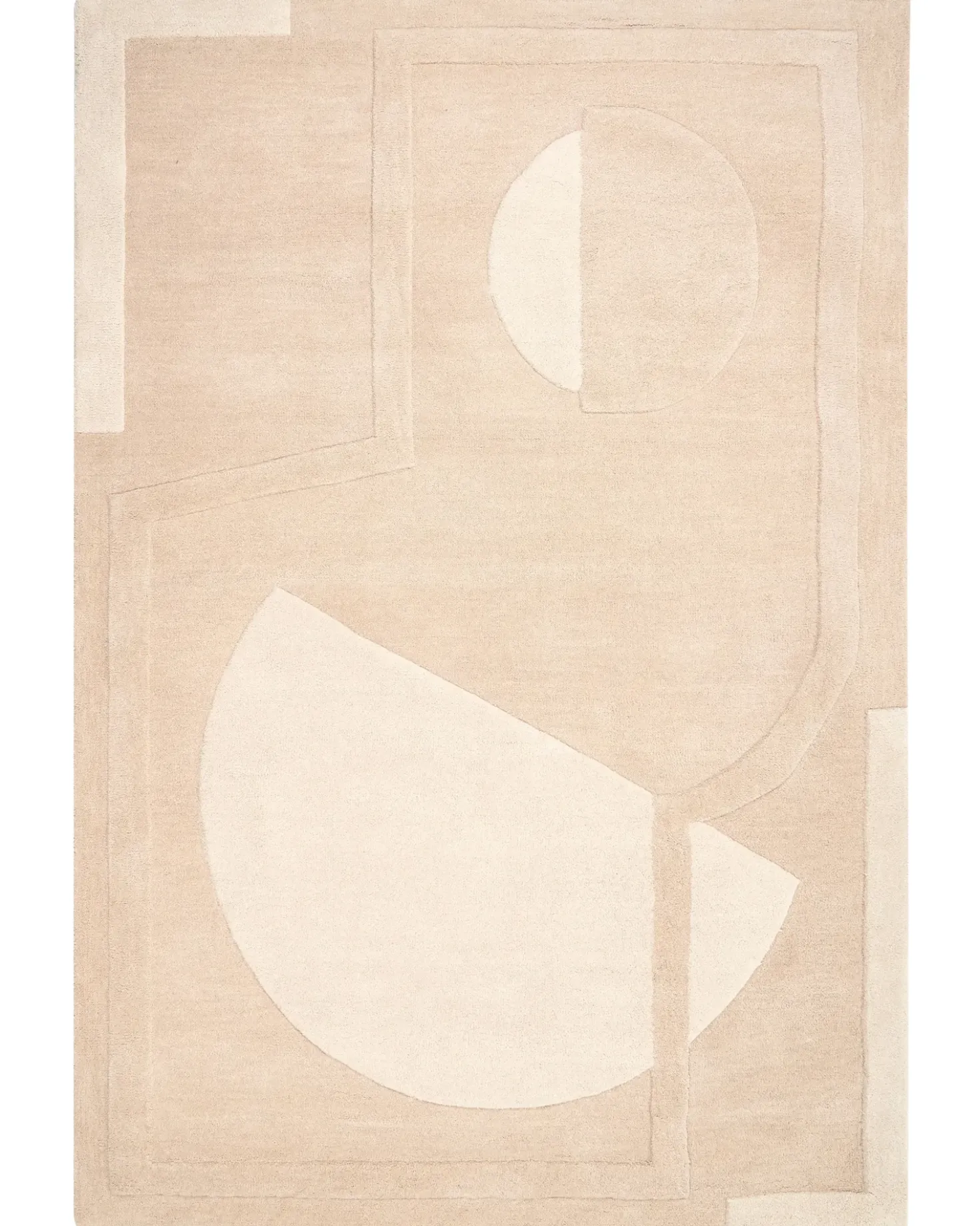 Tappeto GAYA Beige 200 x 300 cm Lana