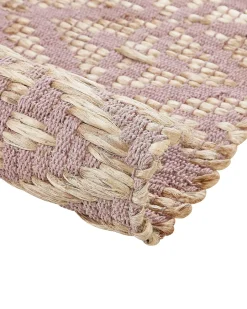 Tappeto GERZE Rosa 160 x 230 cm Cotone