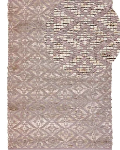 Tappeto GERZE Rosa 160 x 230 cm Cotone