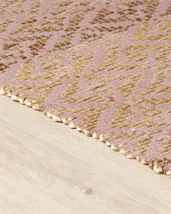 Tappeto GERZE Rosa 160 x 230 cm Cotone