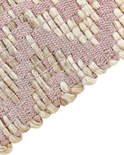 Tappeto GERZE Rosa 160 x 230 cm Cotone