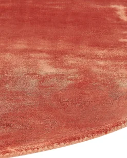 Tappeto GESI II Arancione ø 140 cm Viscosa