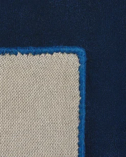 Tappeto GESI II Blu marino 160 x 230 cm Viscosa