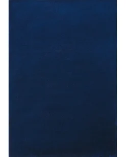 Tappeto GESI II Blu marino 160 x 230 cm Viscosa