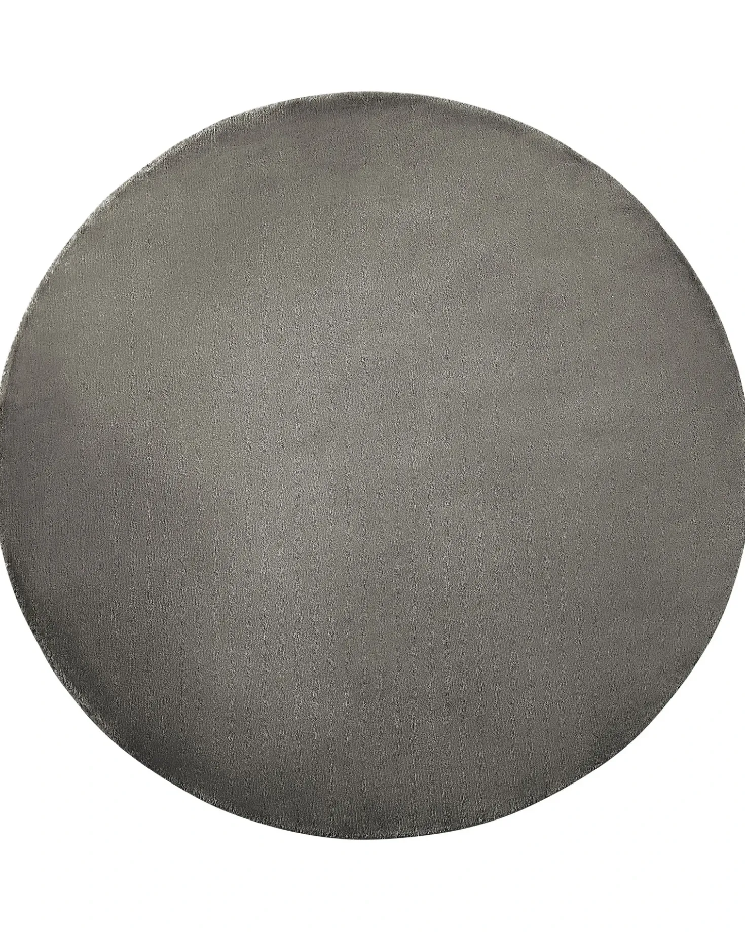 Tappeto GESI II Grigio scuro ø 140 cm Viscosa