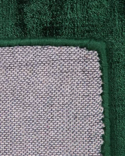 Tappeto GESI II Verde scuro 140 x 200 cm Viscosa