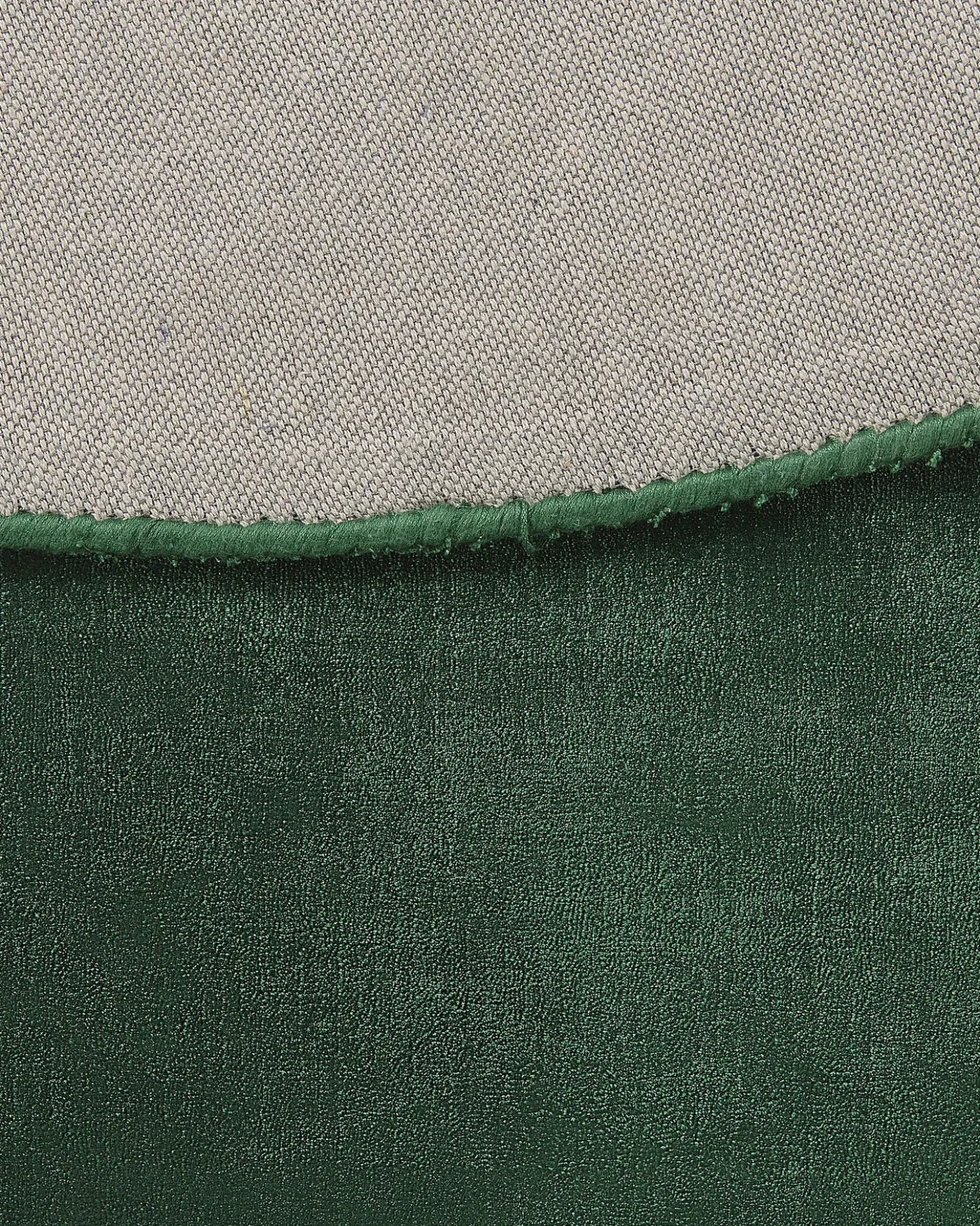 Tappeto GESI II Verde smeraldo ø 140 cm Viscosa