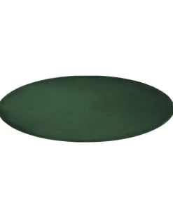 Tappeto GESI II Verde smeraldo ø 140 cm Viscosa
