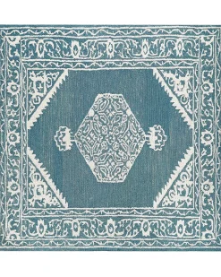 Tappeto GEVAS Blu 200 x 200 cm Lana