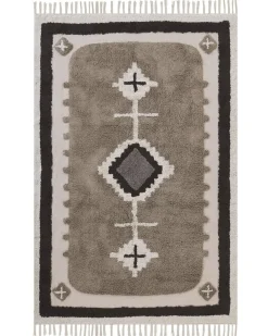 Tappeto GEYVE Beige 160 x 230 cm Cotone