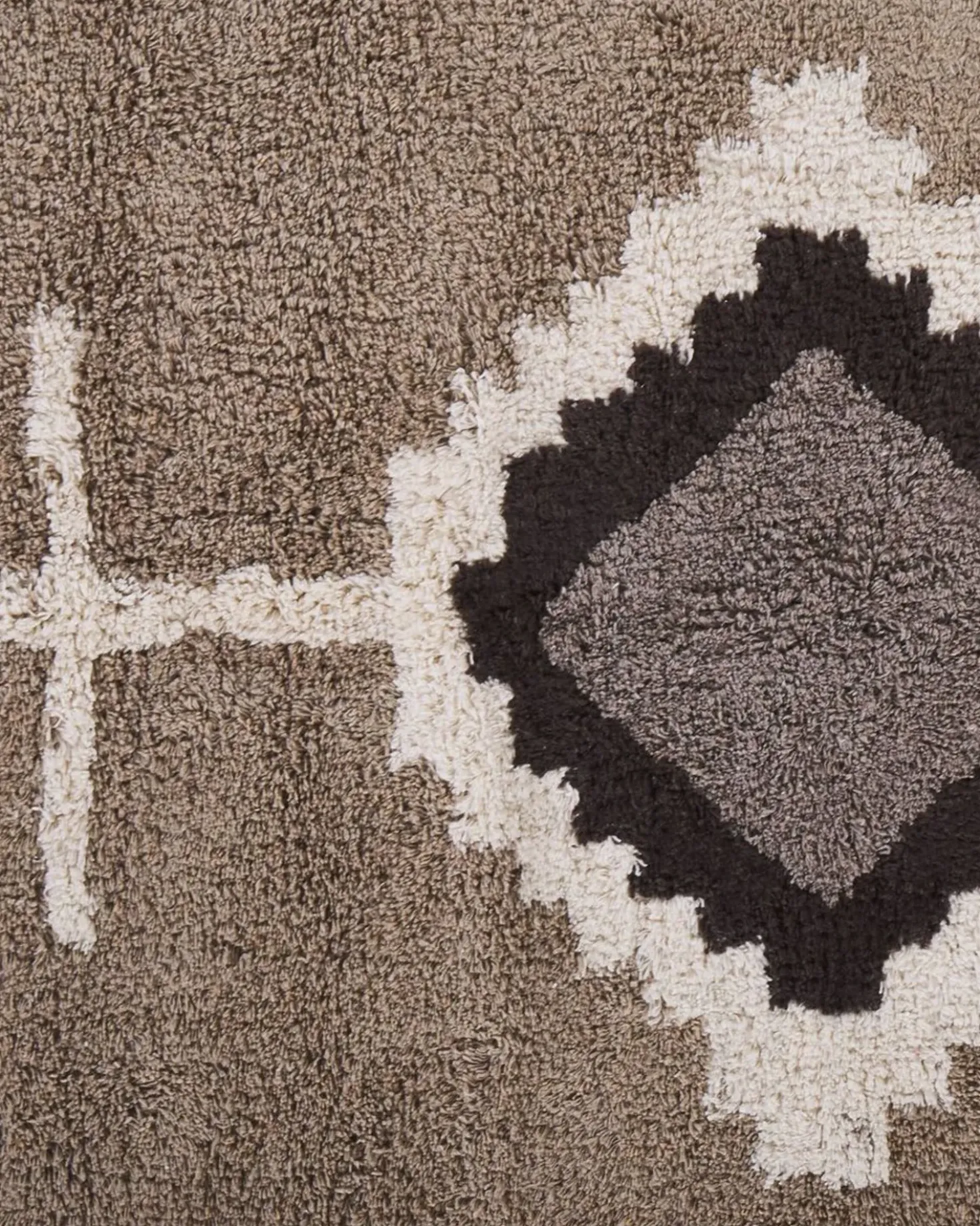 Tappeto GEYVE Beige 160 x 230 cm Cotone