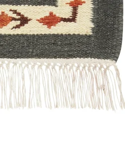 Tappeto GHUKASAVAN Multicolore 200 x 300 cm Lana Kilim