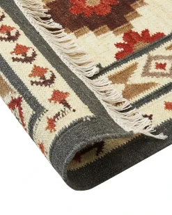 Tappeto GHUKASAVAN Multicolore 200 x 300 cm Lana Kilim
