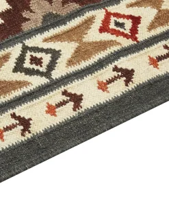 Tappeto GHUKASAVAN Multicolore 200 x 300 cm Lana Kilim