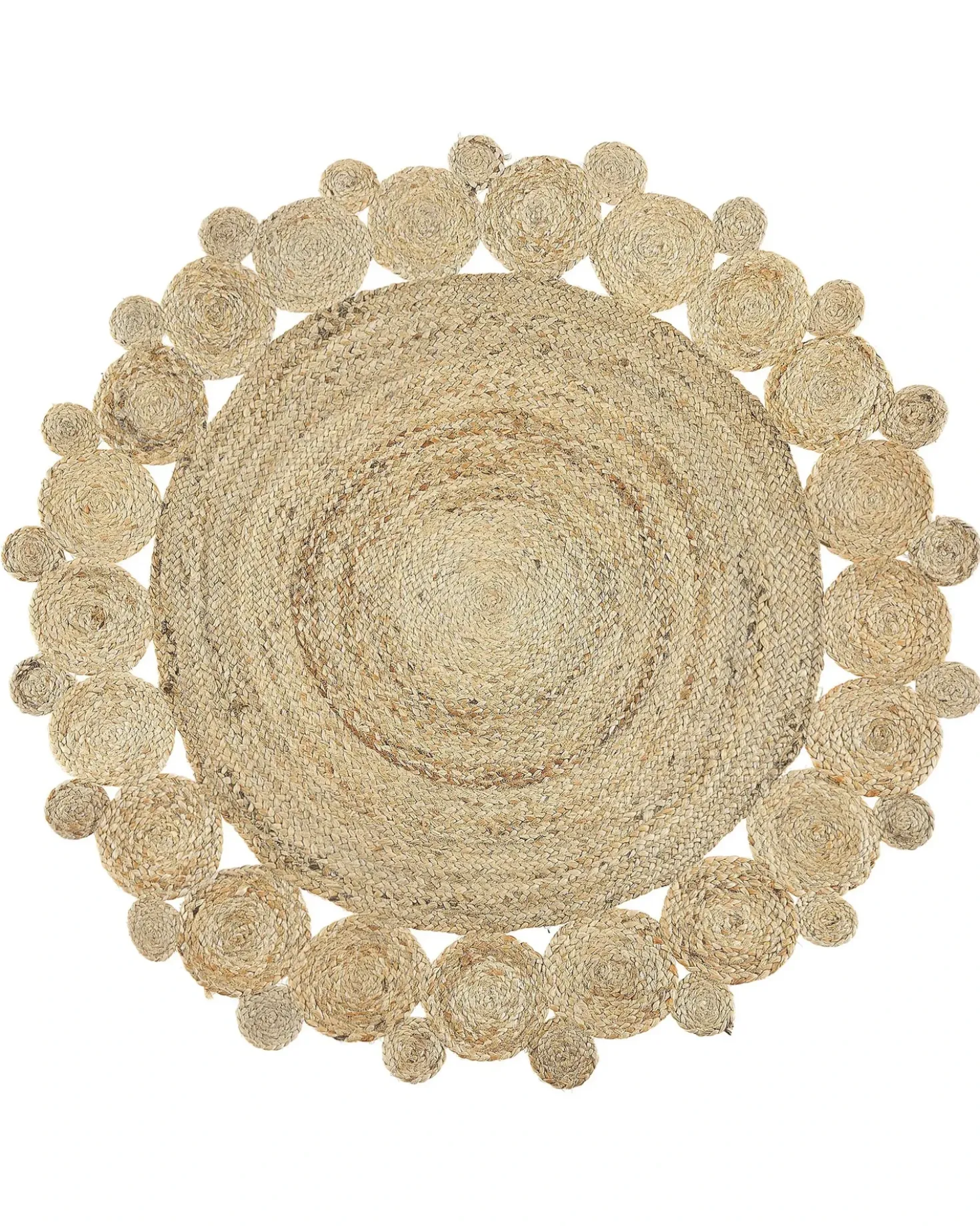 Tappeto GOLGEN Beige ø 120 cm Iuta