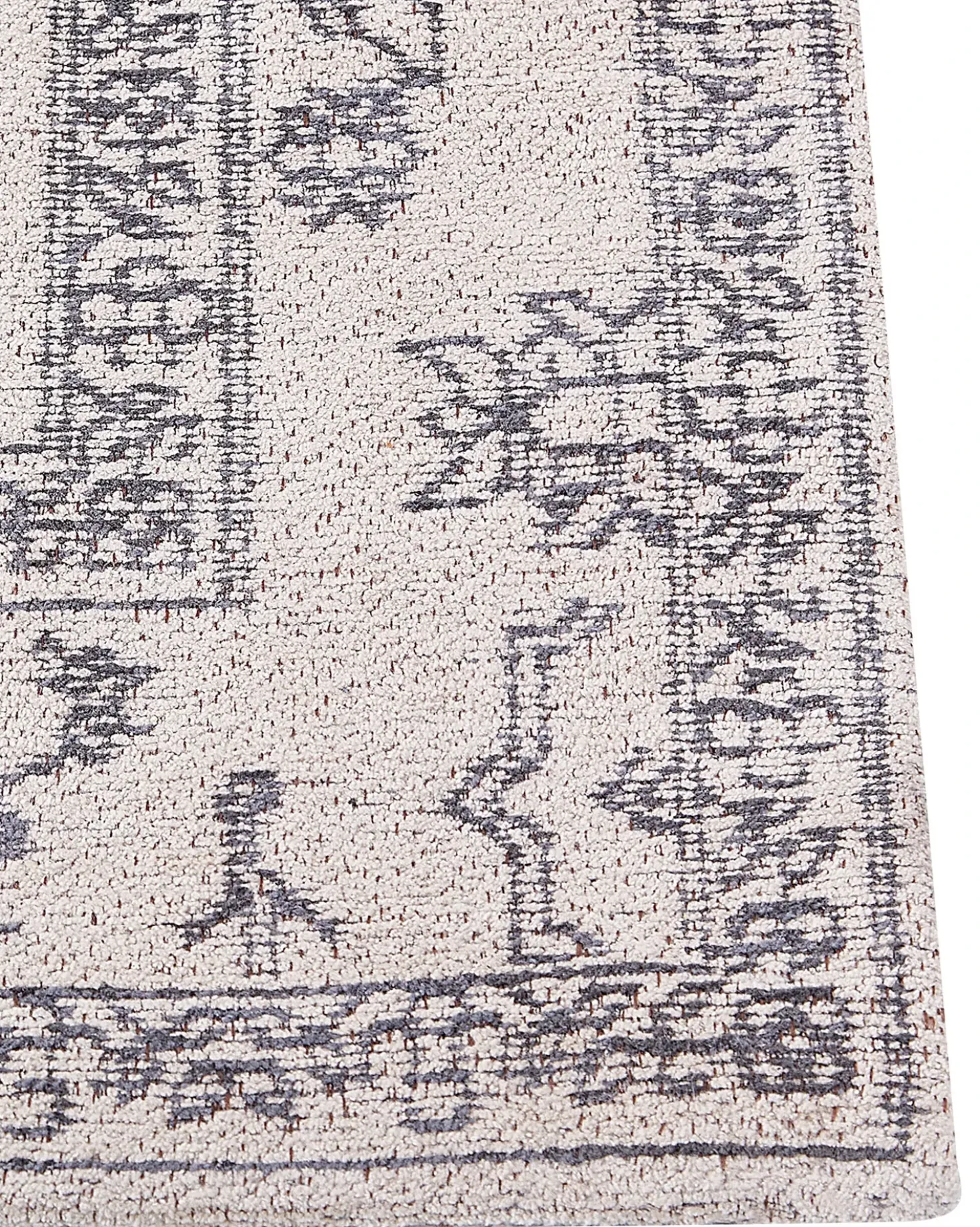 Tappeto GOLLER Beige 80 x 300 cm Cotone