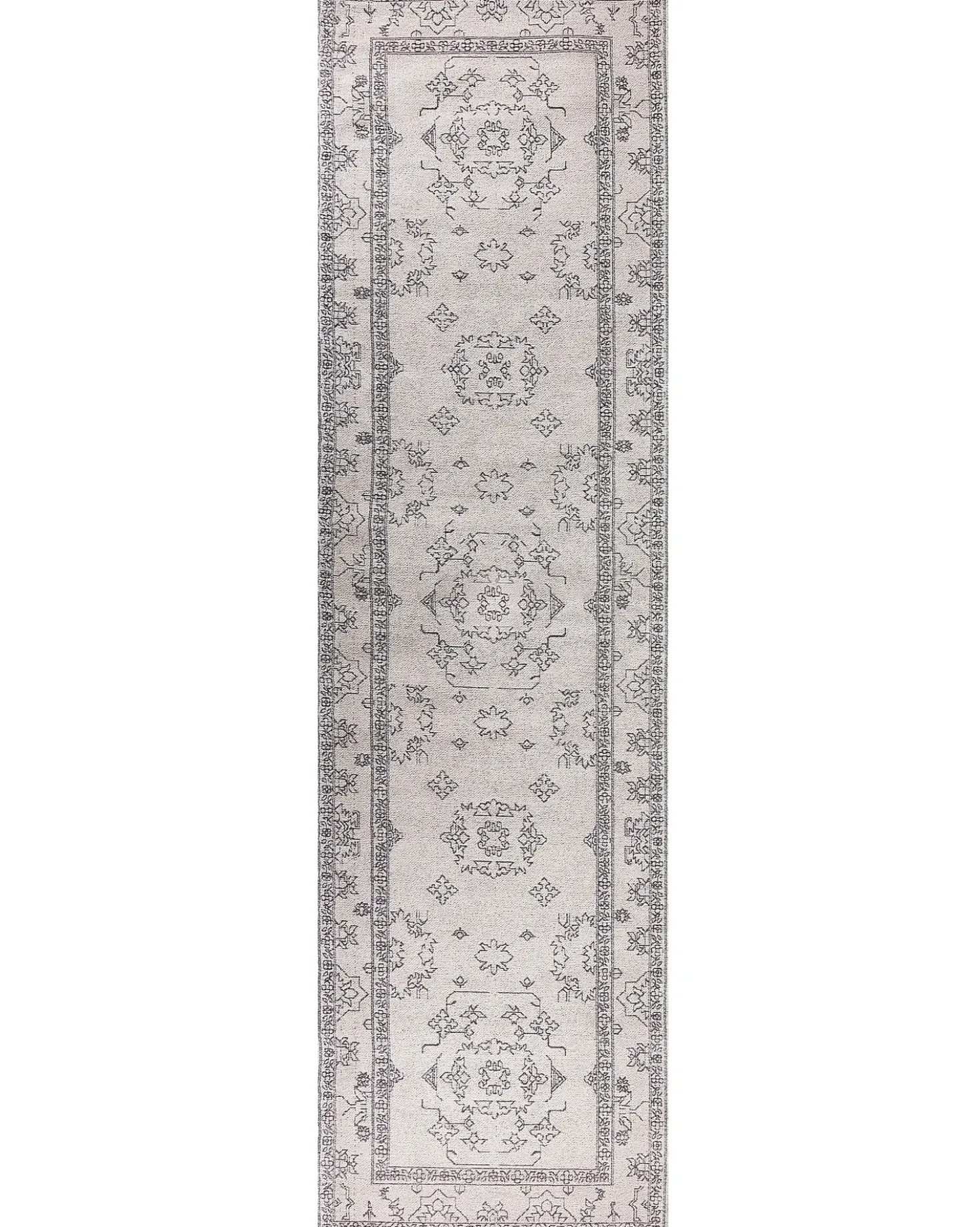 Tappeto GOLLER Beige 80 x 300 cm Cotone