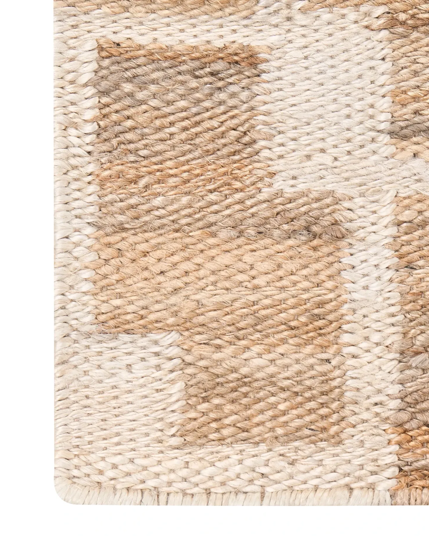 Tappeto GONDIA Beige chiaro 80 x 300 cm Iuta