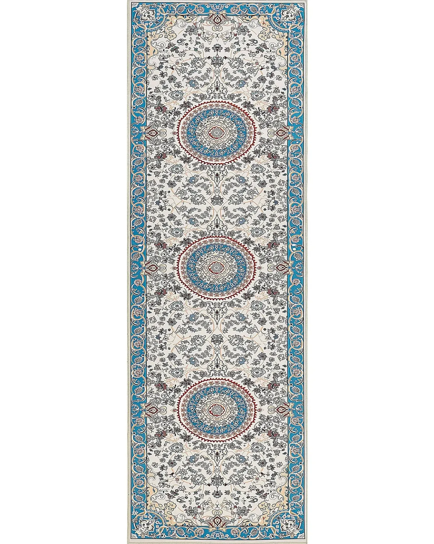 Tappeto GORDES Beige 80 x 240 cm