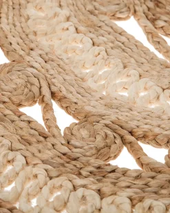 Tappeto GOYNE Beige ø 140 cm Iuta