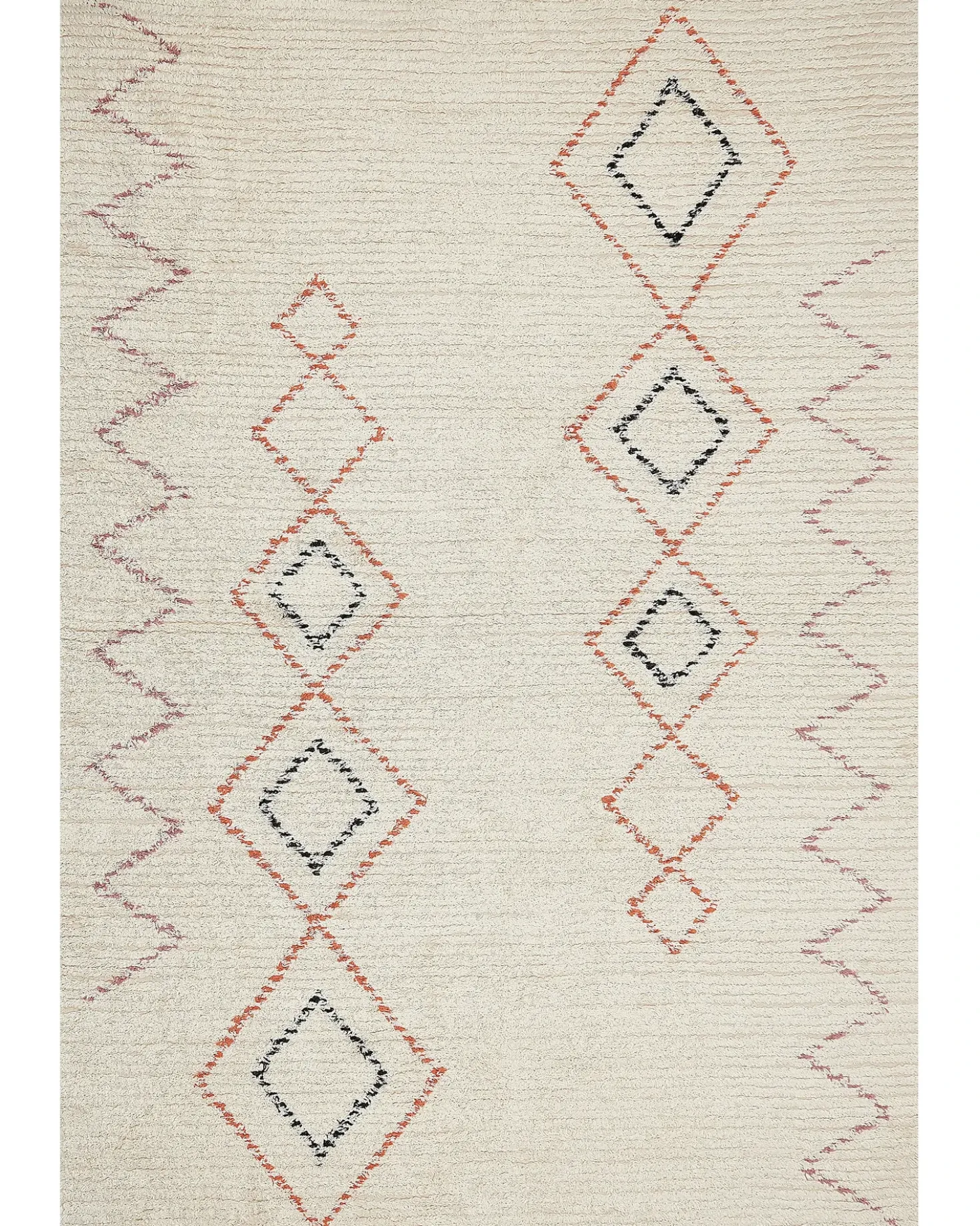 Tappeto GUWAHATI Beige 160 x 230 cm Cotone