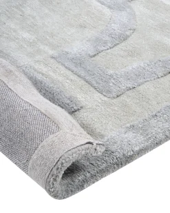 Tappeto GWANI Beige 160 x 230 cm Viscosa
