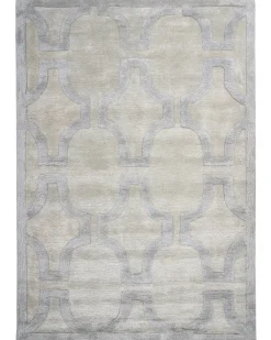 Tappeto GWANI Beige 160 x 230 cm Viscosa