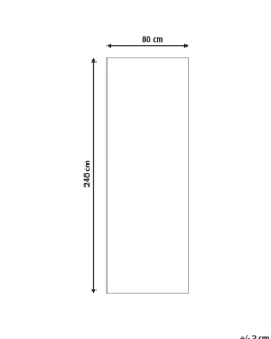 Tappeto HACILAR Multicolore 80 x 240 cm